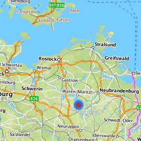 Lage in Mecklenburg-Vorpommern