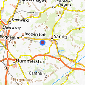 Location in the requested region 